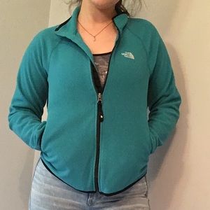 Real Lightweight The North Face Athletic Fleece Jacket